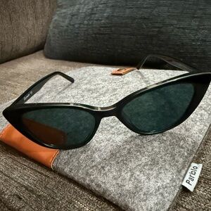 Black Cat-Eye Sunglasses